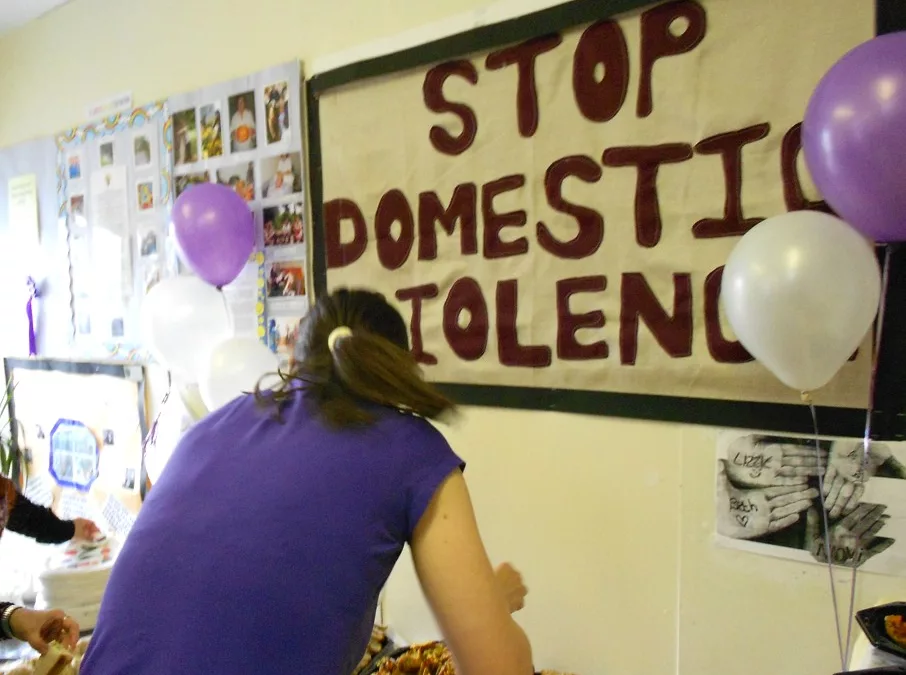 Concept image on abuse awareness